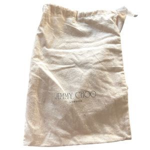 Jimmy Choo 14 x 10 dust bag